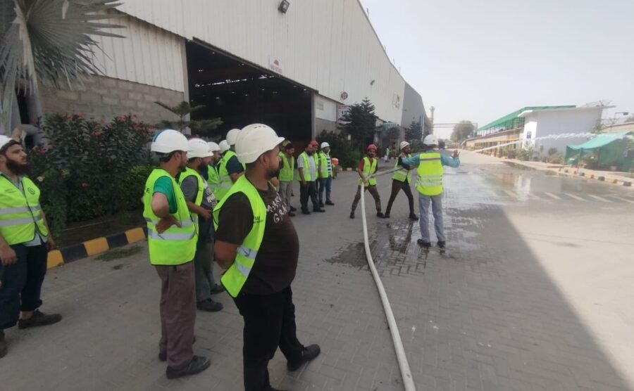 Emergency Response Training at International Industries Ltd Karachi