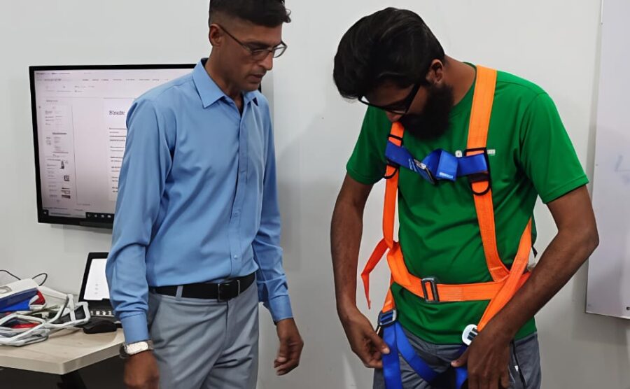 Work at Height Training at Solar Installer