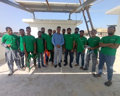 Work at Height Training at Solar Installer